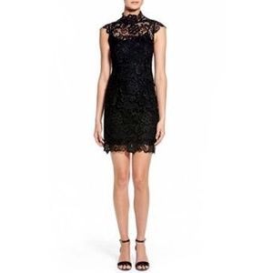 Black Lace Cocktail Dress